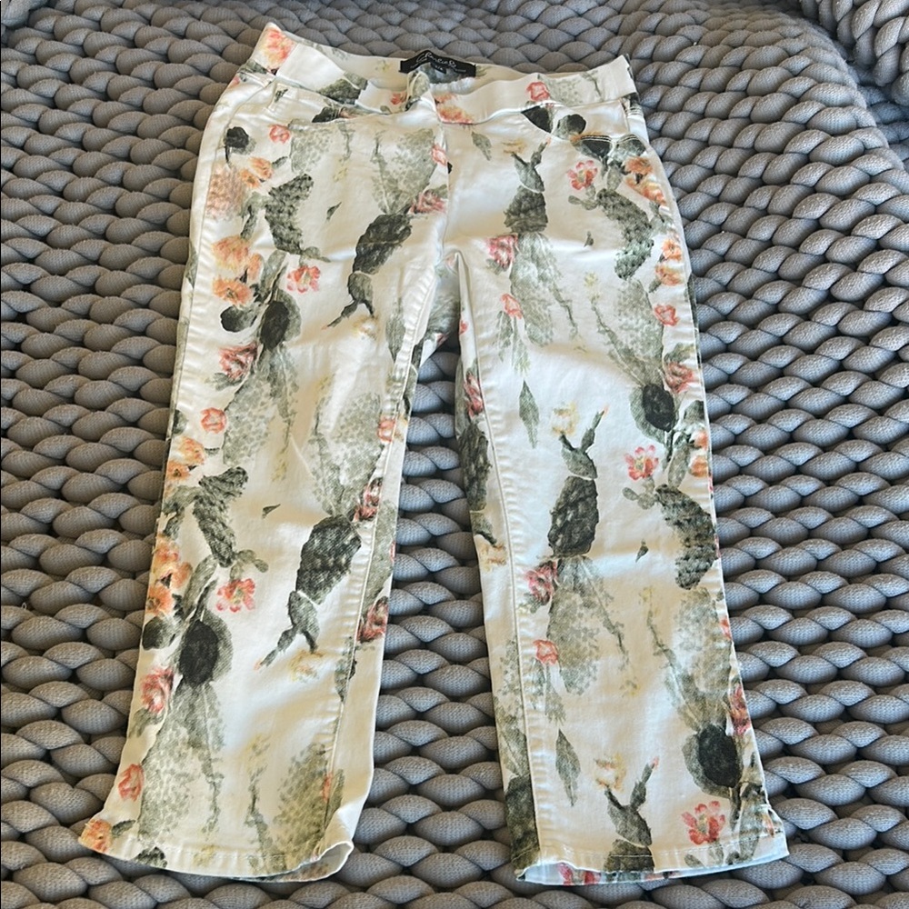 Women’s Floral Cactus Print Pants